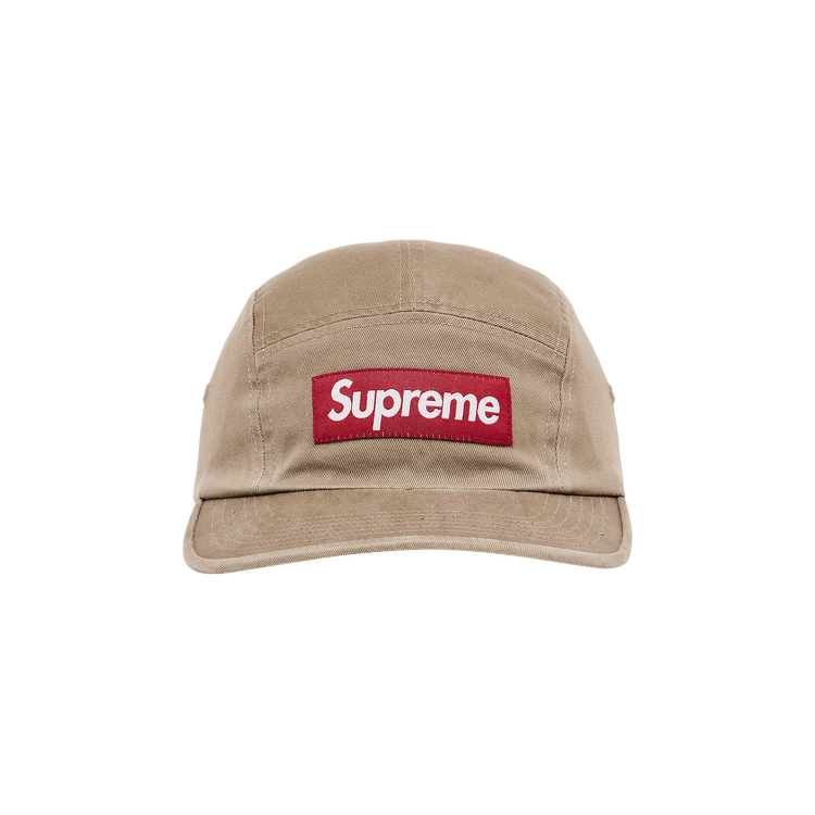 Supreme Washed Chino Twill Camp Cap 'Tan'