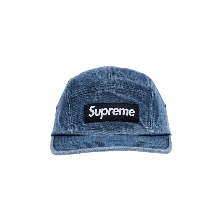 Supreme Washed Chino Twill Camp Cap 'Denim'