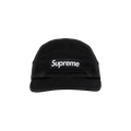 Supreme Washed Chino Twill Camp Cap 'Black'