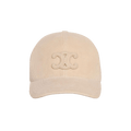 CELINE Triomphe Baseball Cap 'Cream'