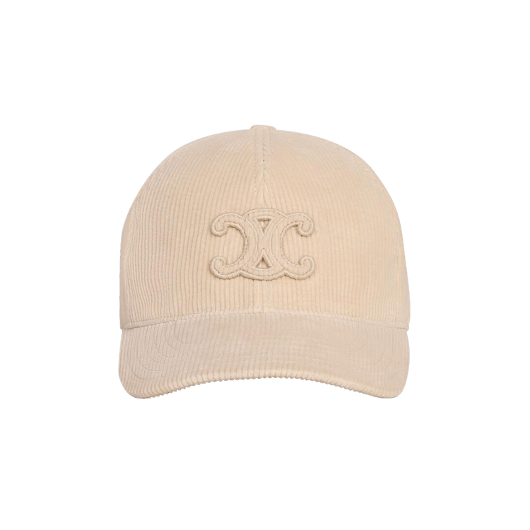 CELINE Triomphe Baseball Cap 'Cream'