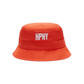 Heron Preston Embroidered Nylon Bucket Hat 'Orange/White'