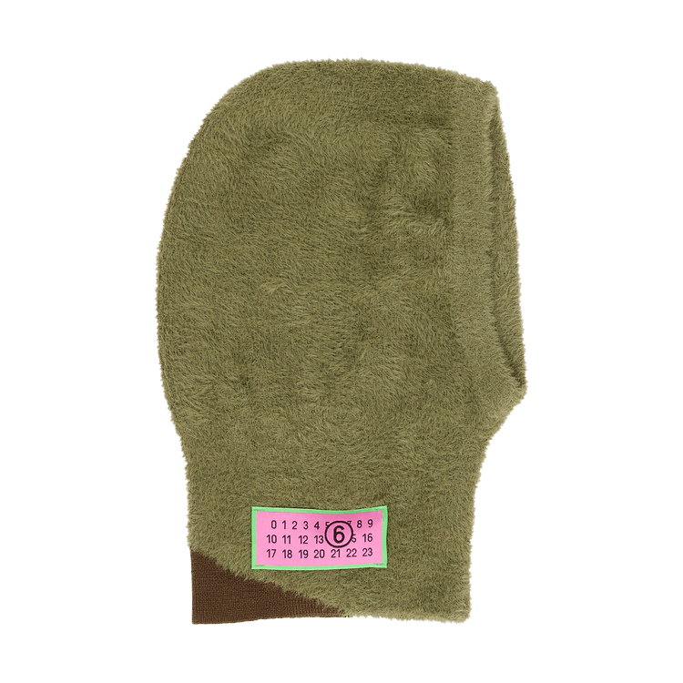 MM6 Maison Margiela Wool Blend Balaclava 'Moss'