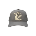 Hellstar OG Logo Snapback Hat 'Grey'