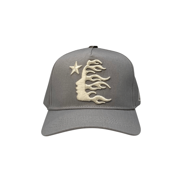 Hellstar OG Logo Snapback Hat 'Grey'