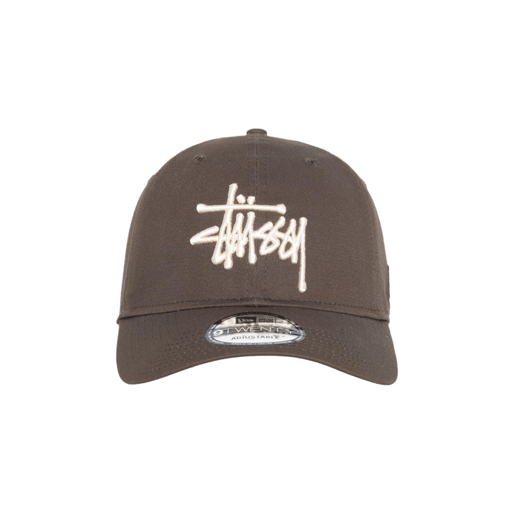 Stussy New Era 9TWENTY Basic Strapback 'Walnut'