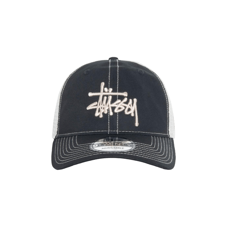 Stussy New Era 9TWENTY Basic Trucker 'Shade Black'