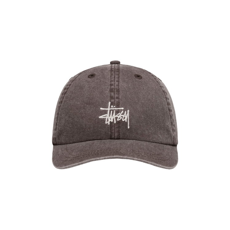 Stussy Low Pro Basic Washed Strapback 'Mocha'