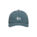 Stussy Low Pro Basic Washed Strapback 'Lagoon'