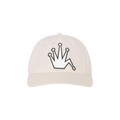 Stussy Low Profile Bent Crown Snapback 'Snow'