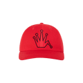 Stussy Low Profile Bent Crown Snapback 'Red'