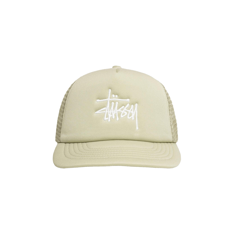 Stussy Trucker Big Basic Snapback 'Sand'