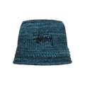 Stussy Marl Knit Bucket Hat 'Blue'