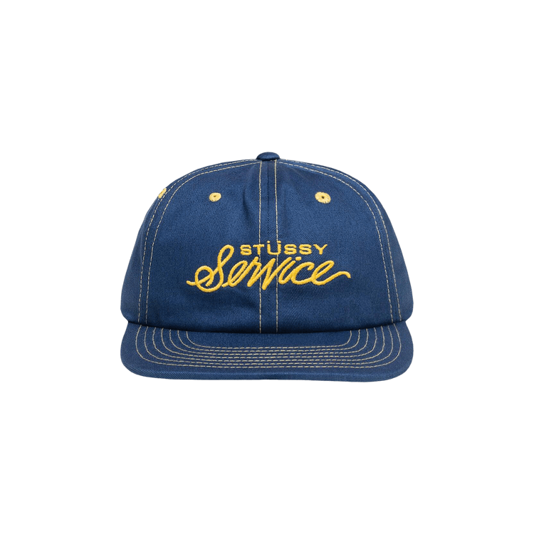 Stussy Mid Depth Service Strapback 'Navy'