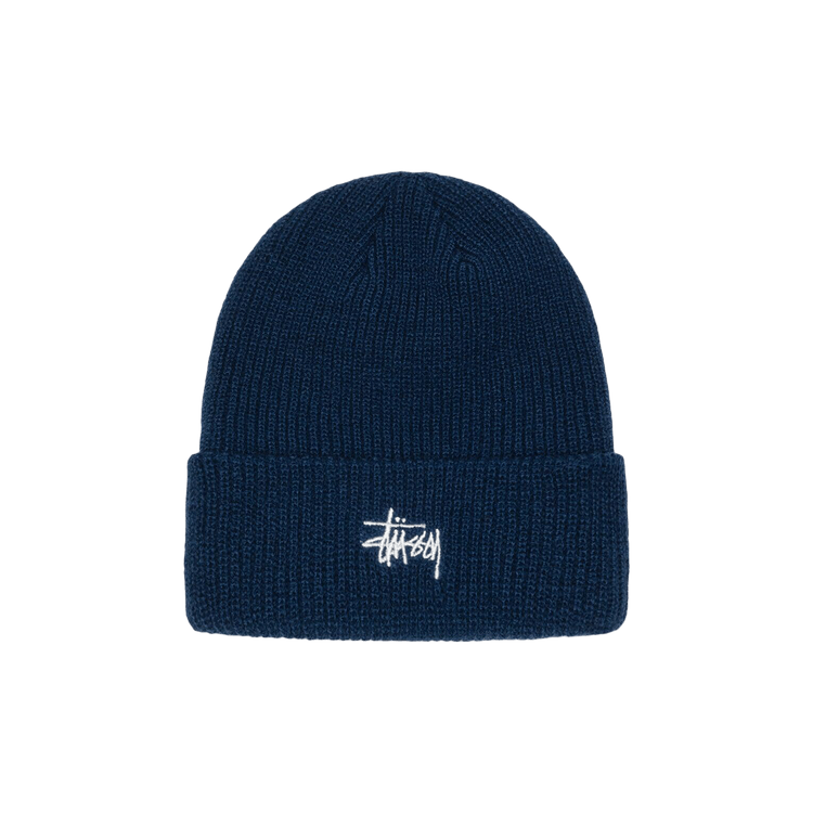 Stussy Basic Cuff Beanie 'Blueberry'