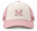Marcelia Varsity Trucker — Pink
