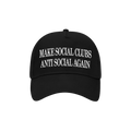 Anti Social Social Club Double Hater Cap 'Black'