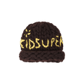 KidSuper Hand Knit Chunky Beanie 'Brown'