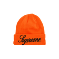 Supreme New Era Script Beanie 'Orange'