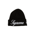 Supreme New Era Script Beanie 'Black'