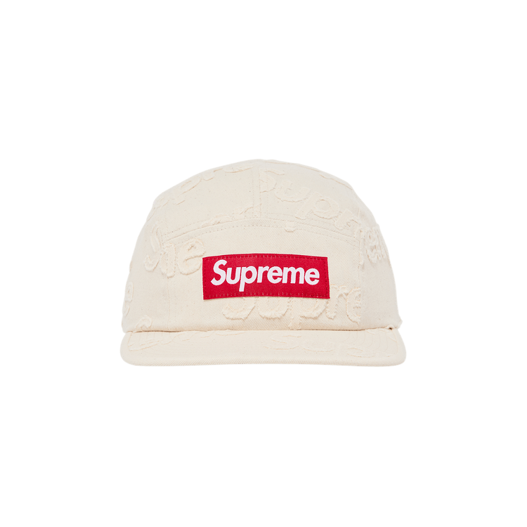 Supreme Lasered Denim Cap 'White'
