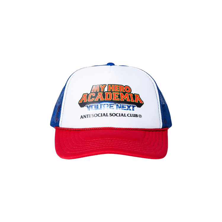Anti Social Social Club Academy Trucker Hat 'Blue/White'