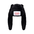 Charles Jeffrey Loverboy Fluffy Chunky Rabbit Beanie 'Black'