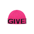 Givenchy Jacquard Logo Beanie 'Pink/Black'