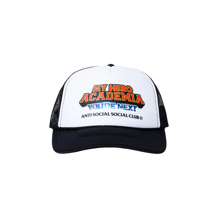 Anti Social Social Club Academy Trucker Hat 'Black/White'