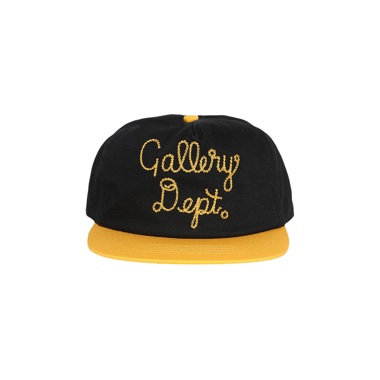 Gallery Dept. Collector Cap 'Black/Gold Yellow'