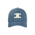 CELINE Triomphe Baseball Cap 'Dark Union Wash'
