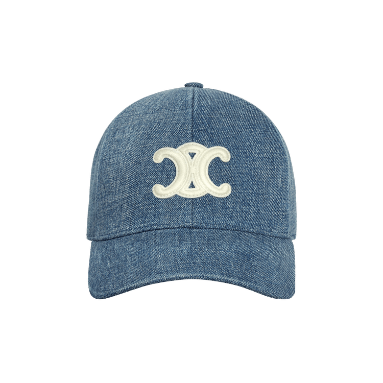 CELINE Triomphe Baseball Cap 'Dark Union Wash'
