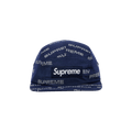 Supreme Reflective Jacquard Camp Cap 'Navy'