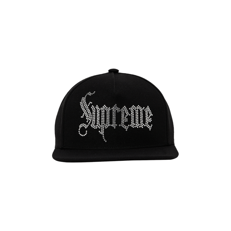 Supreme Rhinestone 5-Panel 'Black'