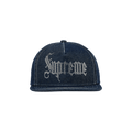 Supreme Rhinestone 5-Panel 'Denim'