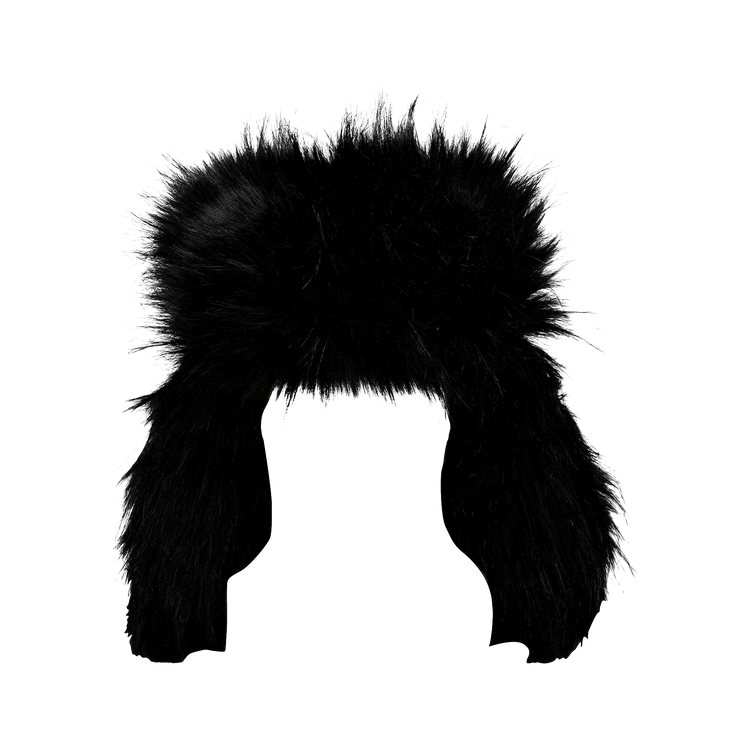 032C Osl2Ber Trapper Hat 'Black'