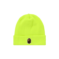 BAPE One Point Ape Head Knit Cap 'Yellow'