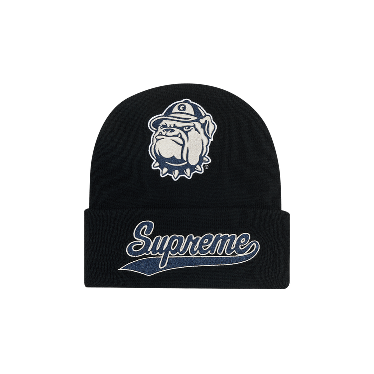 Supreme x Mitchell & Ness NCAA Beanie 'Black'