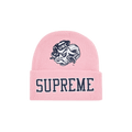 Supreme x Mitchell & Ness NCAA Beanie 'Light Pink'