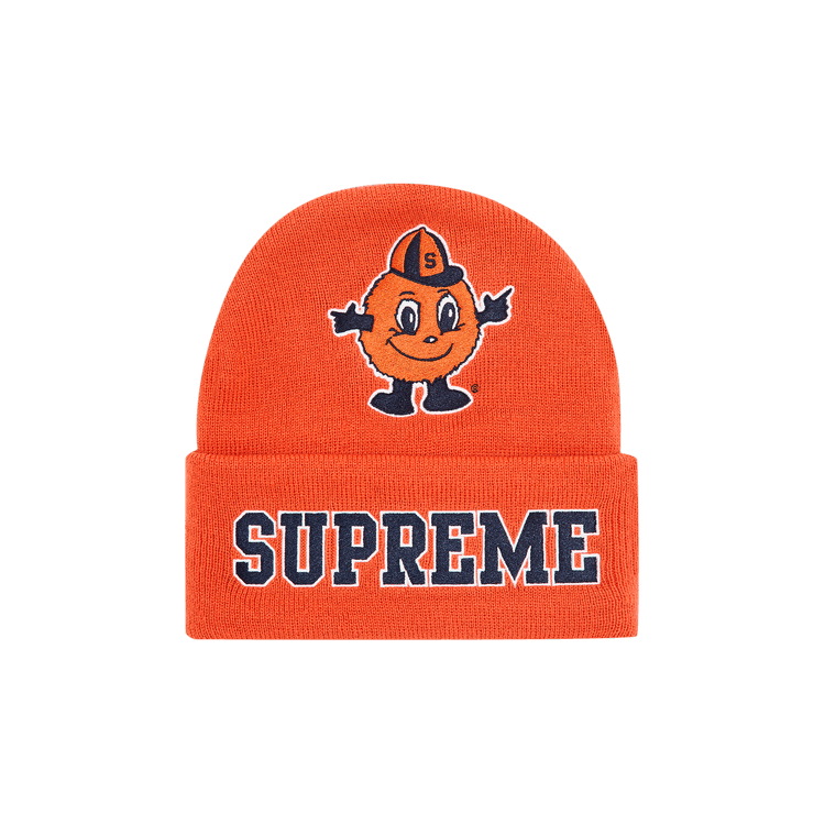 Supreme x Mitchell & Ness NCAA Beanie 'Orange'