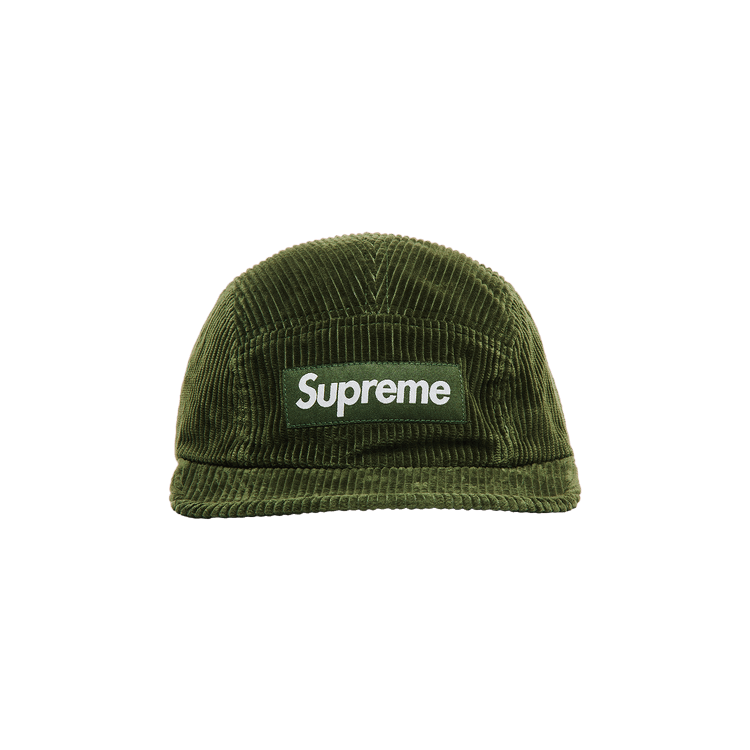 Supreme Corduroy Camp Cap 'Green'