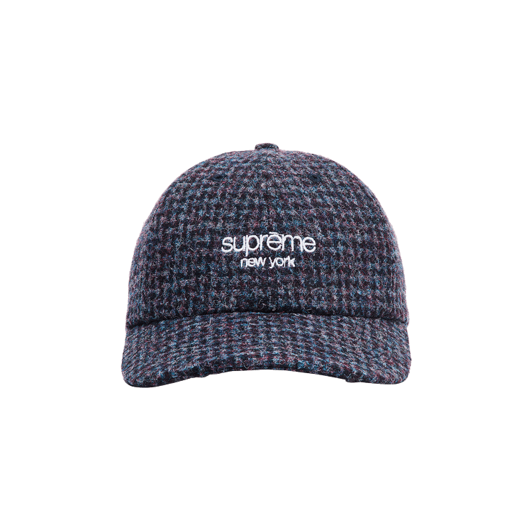 Supreme Harris Tweed 6-Panel 'Dark Blue'