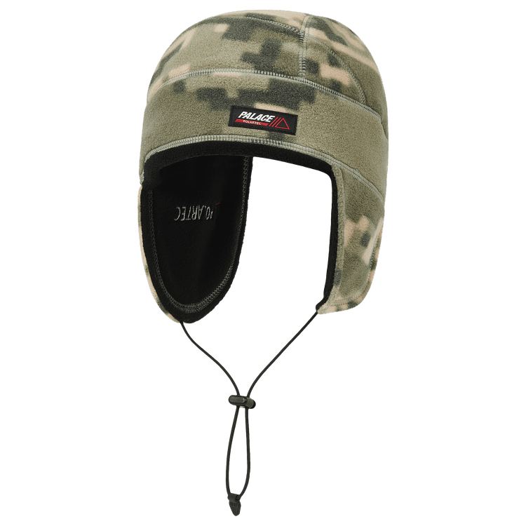 Palace Polartec Earflap Tech Beanie 'Tiger Digi Camo'