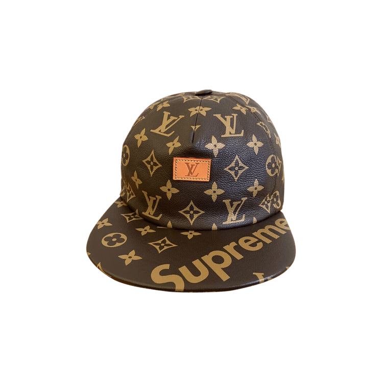 Louis Vuitton x Supreme 5-Panel Hat 'Brown'