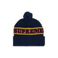 Supreme Big Stripe Beanie 'Navy'