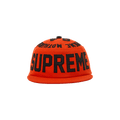 Supreme Alpha Omega Pillbox Hat 'Orange'