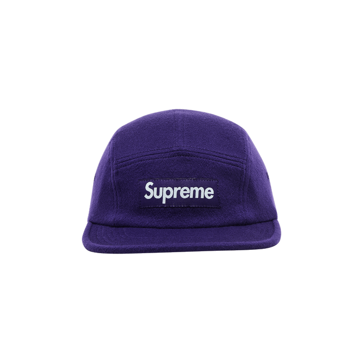 Supreme Wool Camp Cap 'Purple'