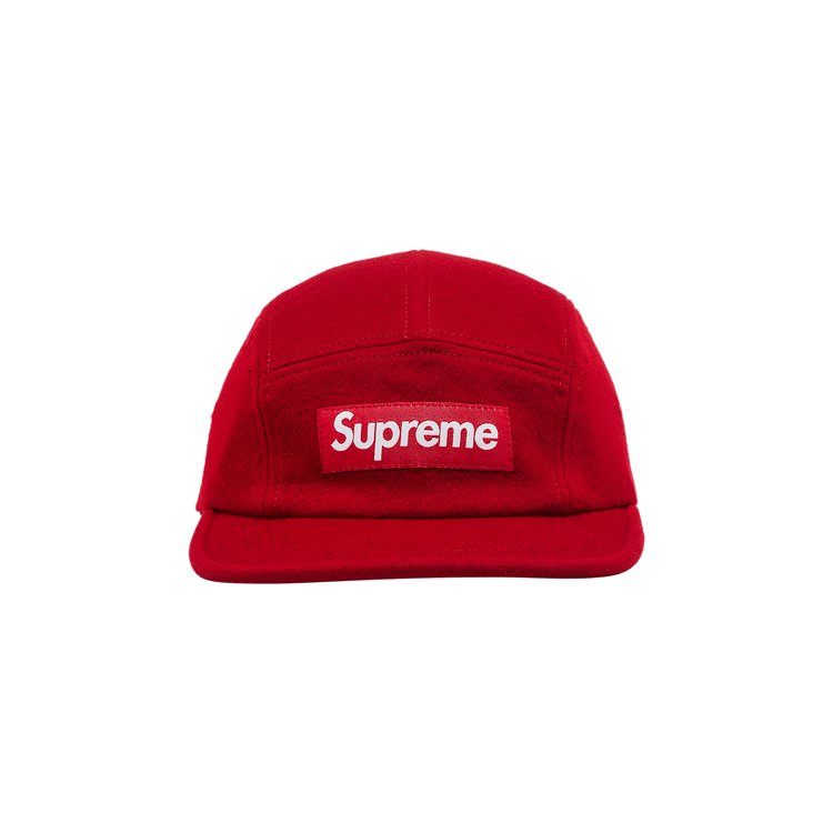 Supreme Wool Camp Cap 'Red'