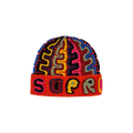 Supreme Yarn Appliqué Beanie 'Dark Orange'