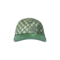 Gucci Monogram Jacquard Baseball Cap 'Green'
